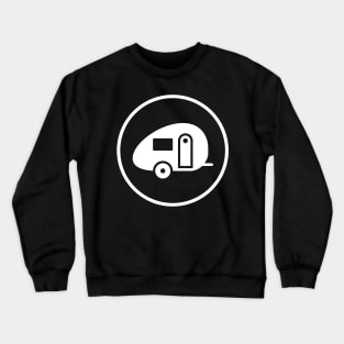 Simple Camper RV Icon Crewneck Sweatshirt